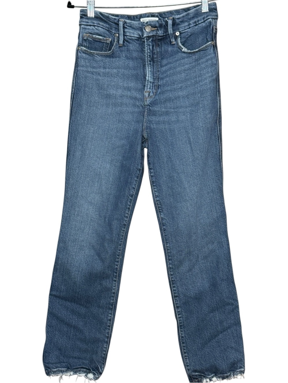 Good American Good Curve Straight Jeans